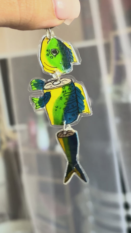 fish keychain